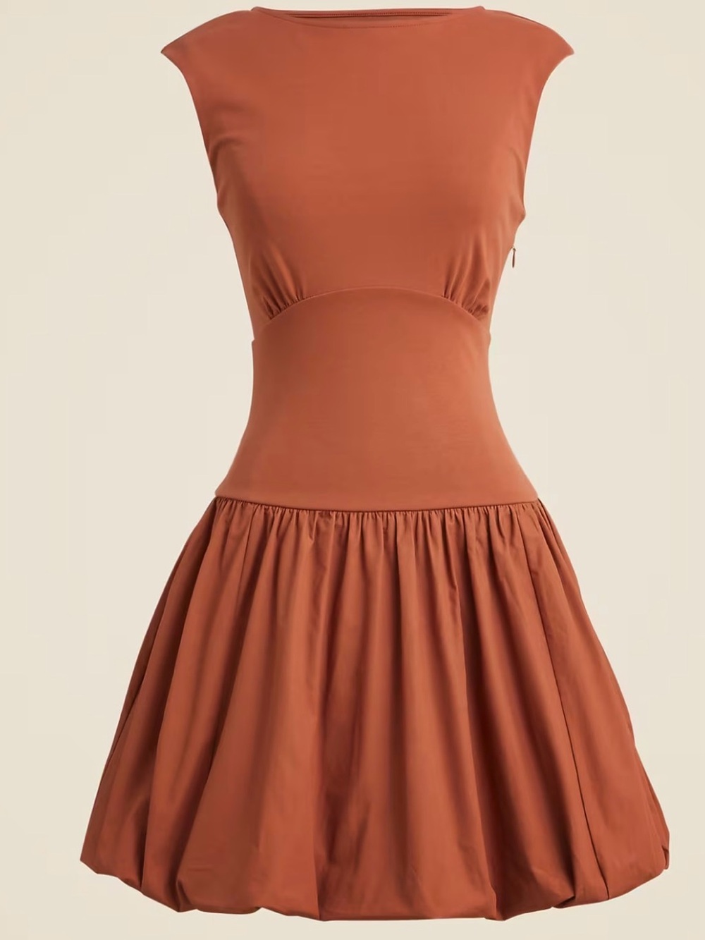 J. Crew *Brand New* Cinnamon Bubble Dress Size XS